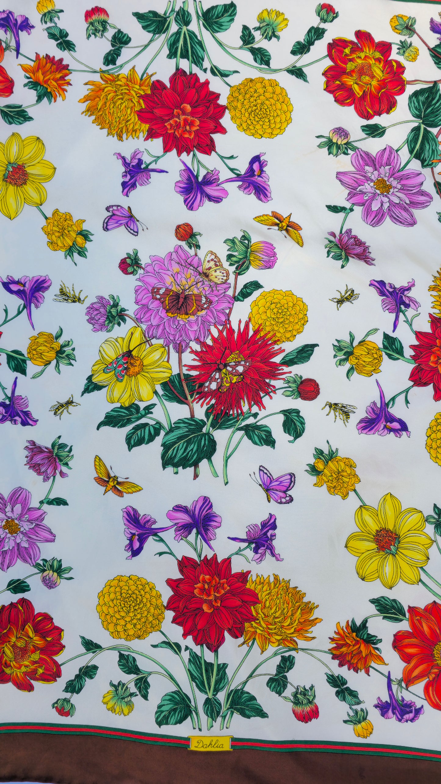 Gucci Flora Silk Scarf