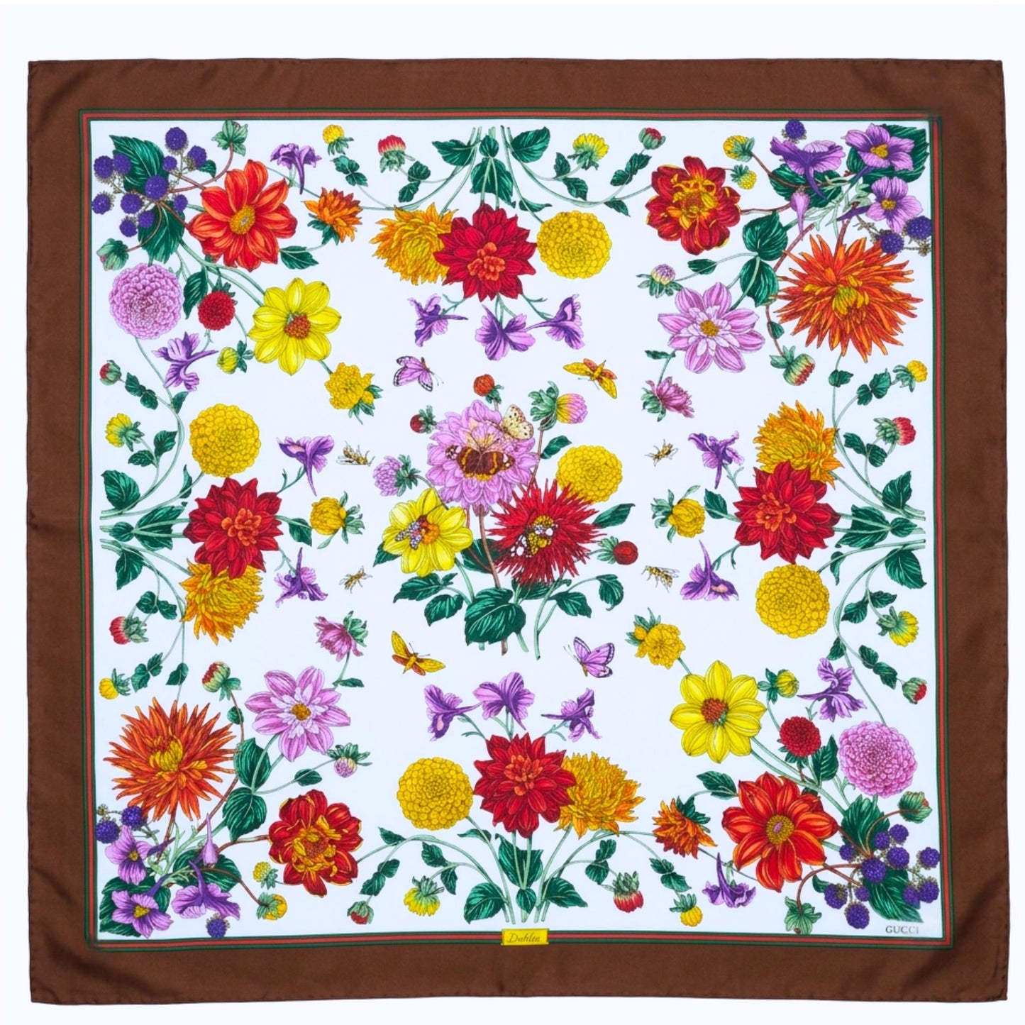 Gucci Flora Silk Scarf