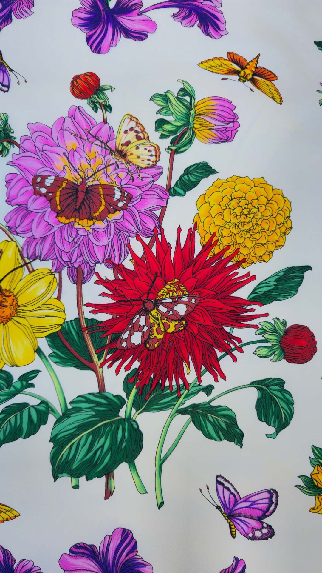 Gucci Flora Silk Scarf